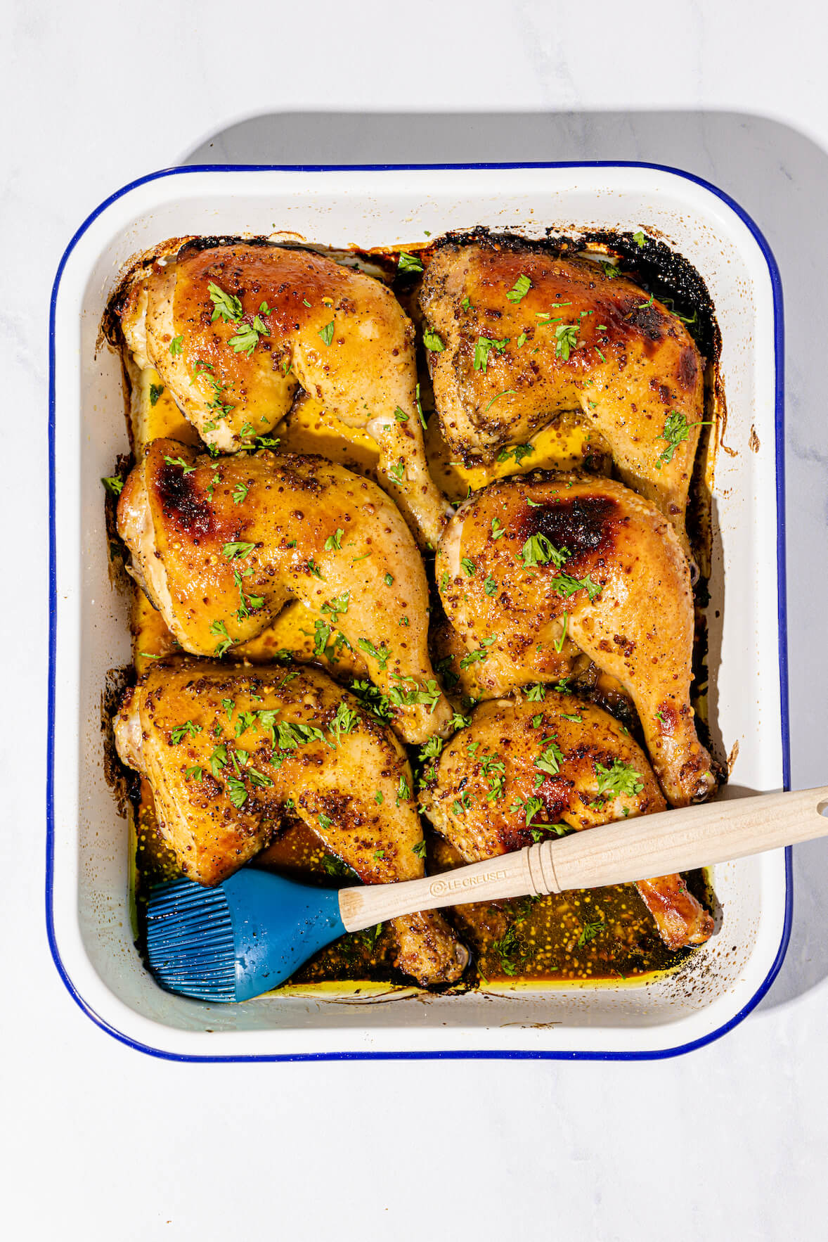 Cuisses de poulet au four